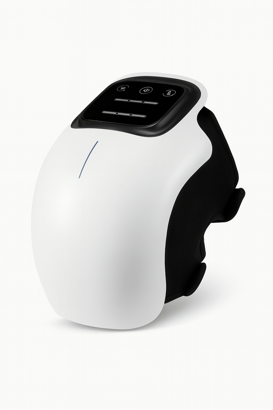 KneeComfrt Heated Knee Vibration Massager – Adjustable Heat & LED Touch Control